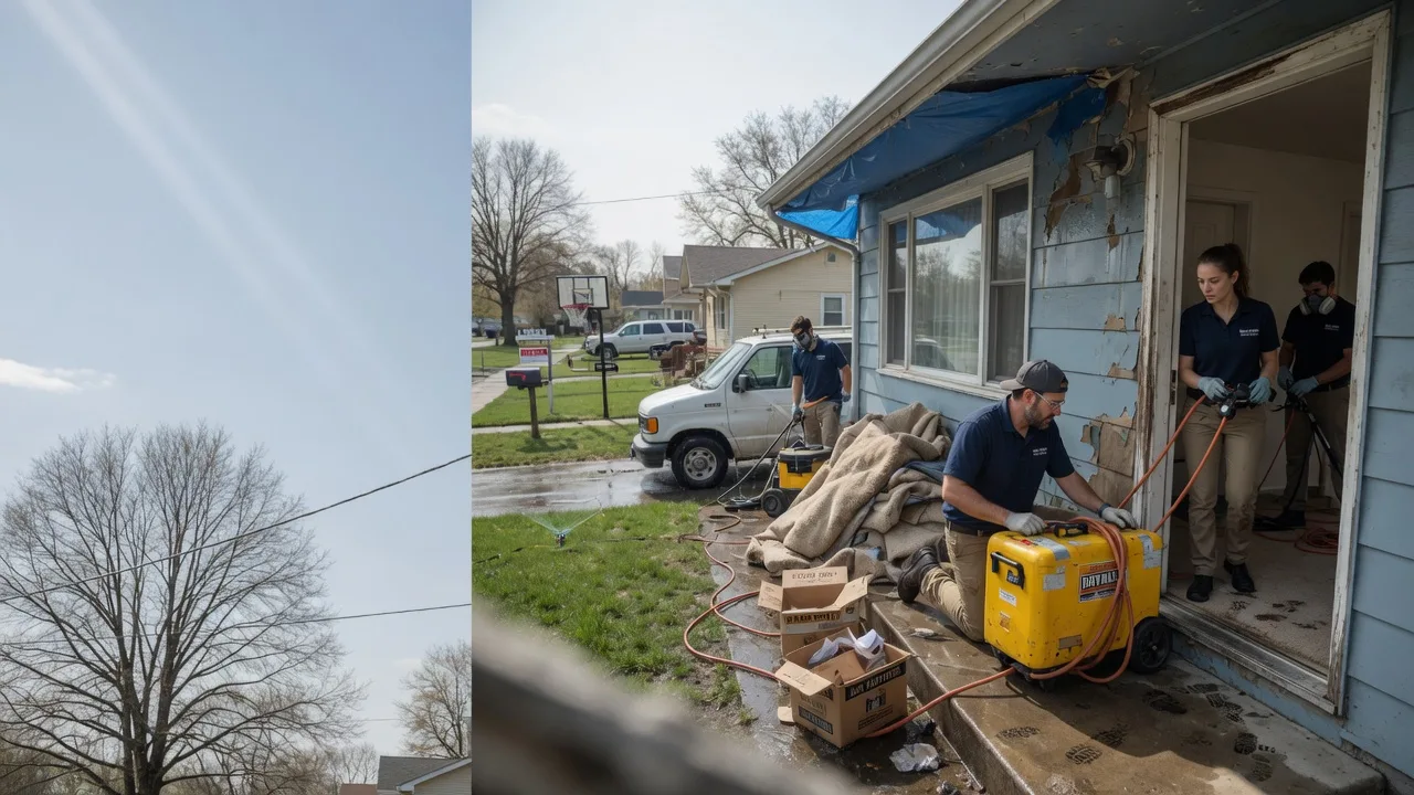 Basement Flood Cleanup in Bradshaw, WV near me